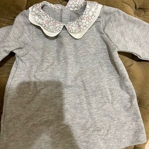 Jacadi grey baby dress